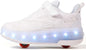 Ylllu Kids LED Roller Skate Shoes with Single Wheel Light up Roller Shoes Gift for Girls Boys Children - 7DAY'S