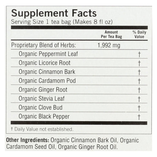 Yogi Egyptian Licorice - Mint - Case Of 6 - 16 Bags - 7DAY'S