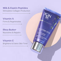 Yon - Ka Elastine Jour & Nuit Anti - Wrinkle Day and Night Cream Set, Anti Aging Facial Moisturizer, Soften Fine Lines and Wrinkles with Vitamin C and Elastin Peptides, Paraben - Free - 7DAY'S
