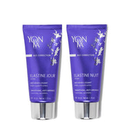Yon - Ka Elastine Jour & Nuit Anti - Wrinkle Day and Night Cream Set, Anti Aging Facial Moisturizer, Soften Fine Lines and Wrinkles with Vitamin C and Elastin Peptides, Paraben - Free - 7DAY'S