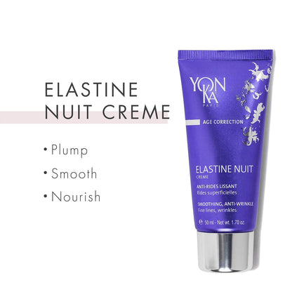 Yon - Ka Elastine Jour & Nuit Anti - Wrinkle Day and Night Cream Set, Anti Aging Facial Moisturizer, Soften Fine Lines and Wrinkles with Vitamin C and Elastin Peptides, Paraben - Free - 7DAY'S