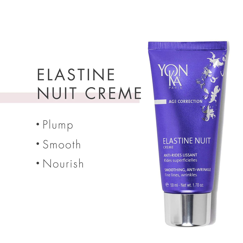 Yon - Ka Elastine Jour & Nuit Anti - Wrinkle Day and Night Cream Set, Anti Aging Facial Moisturizer, Soften Fine Lines and Wrinkles with Vitamin C and Elastin Peptides, Paraben - Free - 7DAY'S