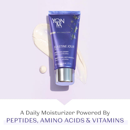 Yon - Ka Elastine Jour & Nuit Anti - Wrinkle Day and Night Cream Set, Anti Aging Facial Moisturizer, Soften Fine Lines and Wrinkles with Vitamin C and Elastin Peptides, Paraben - Free - 7DAY'S
