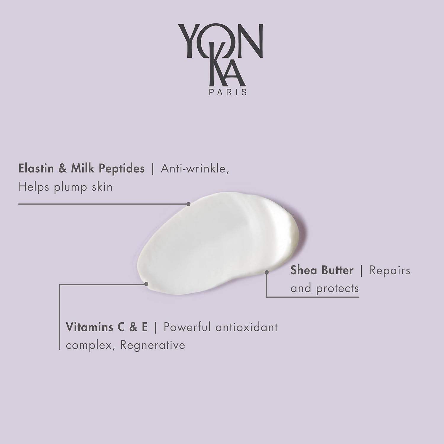Yon - Ka Elastine Jour & Nuit Anti - Wrinkle Day and Night Cream Set, Anti Aging Facial Moisturizer, Soften Fine Lines and Wrinkles with Vitamin C and Elastin Peptides, Paraben - Free - 7DAY'S
