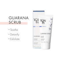 Yon - Ka Guarana Facial Scrub 50ml | Gentle Facial Detoxifying Scrub with 2 Sizes of Granules | Rice Microbeads and Guarana | Cleanses, Polishes and Purifies | Normal to Oily Skin | 98% Natural Origin - 7DAY'S