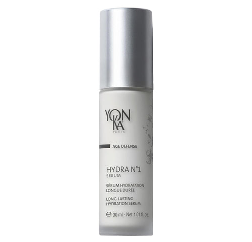 Yon-Ka Hydra No.1 Face Serum (30ml) Age Defense Skin Care, Intensive Hydration Booster with Hyaluronic Acid and Aloe Vera, Dry and Mature Skin, Paraben-Free