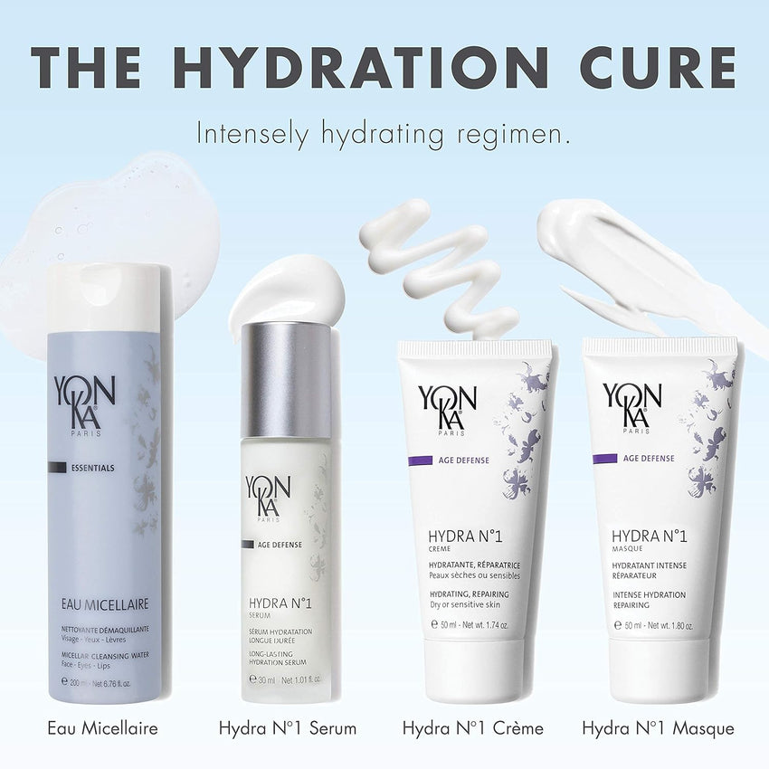 Yon - Ka Hydra No.1 Face Serum (30ml) Age Defense Skin Care, Intensive Hydration Booster with Hyaluronic Acid and Aloe Vera, Dry and Mature Skin, Paraben - Free - 7DAY'S