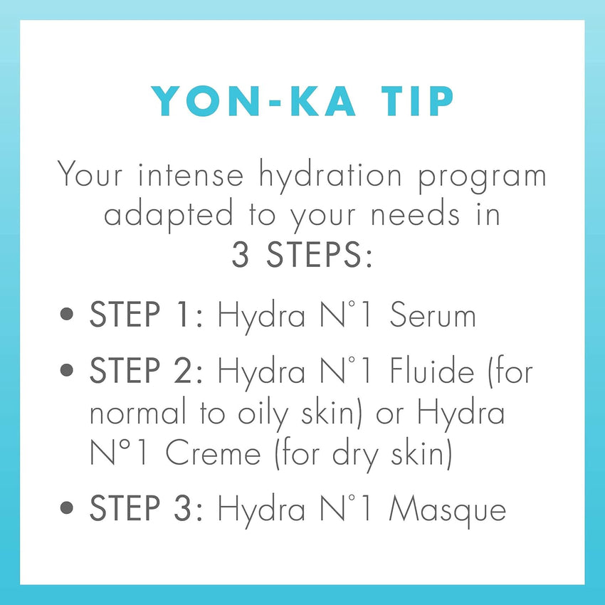 Yon - Ka Hydra No.1 Face Serum (30ml) Age Defense Skin Care, Intensive Hydration Booster with Hyaluronic Acid and Aloe Vera, Dry and Mature Skin, Paraben - Free - 7DAY'S