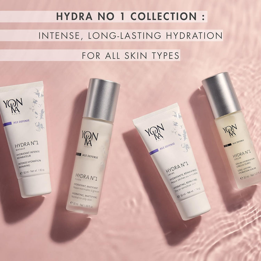 Yon - Ka Hydra No.1 Face Serum (30ml) Age Defense Skin Care, Intensive Hydration Booster with Hyaluronic Acid and Aloe Vera, Dry and Mature Skin, Paraben - Free - 7DAY'S