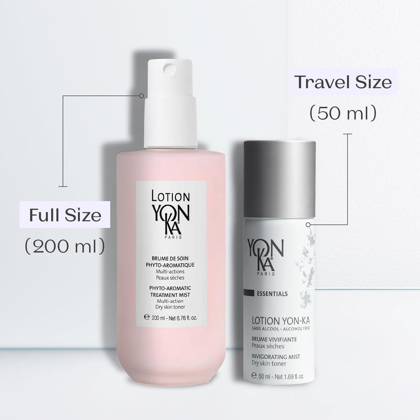 Yon - Ka Lotion PS Hydrating Face Toner (Dry & Sensitive Skin) Daily Face Mist to Refresh and Purify with Quintessence Essential Oils - 7DAY'S