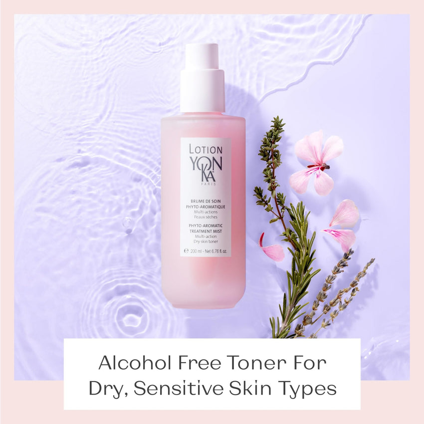 Yon - Ka Lotion PS Hydrating Face Toner (Dry & Sensitive Skin) Daily Face Mist to Refresh and Purify with Quintessence Essential Oils - 7DAY'S