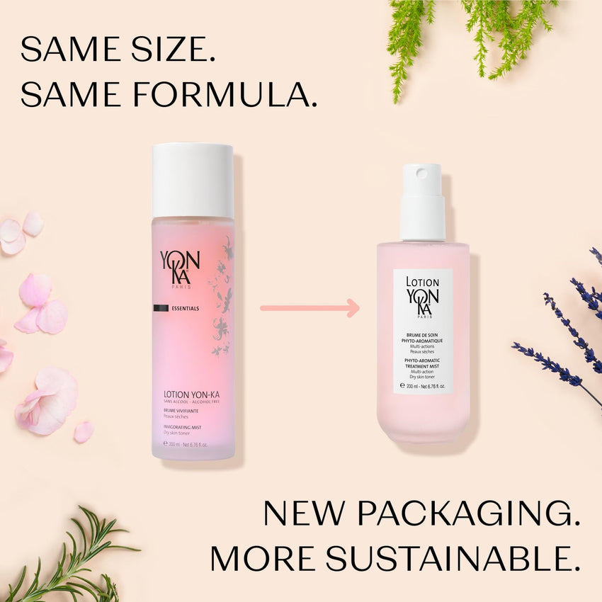 Yon - Ka Lotion PS Hydrating Face Toner (Dry & Sensitive Skin) Daily Face Mist to Refresh and Purify with Quintessence Essential Oils - 7DAY'S