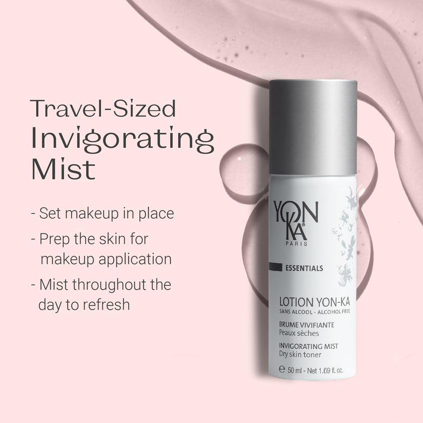 Yon - Ka Lotion PS Hydrating Face Toner (Dry & Sensitive Skin) Daily Face Mist to Refresh and Purify with Quintessence Essential Oils - 7DAY'S