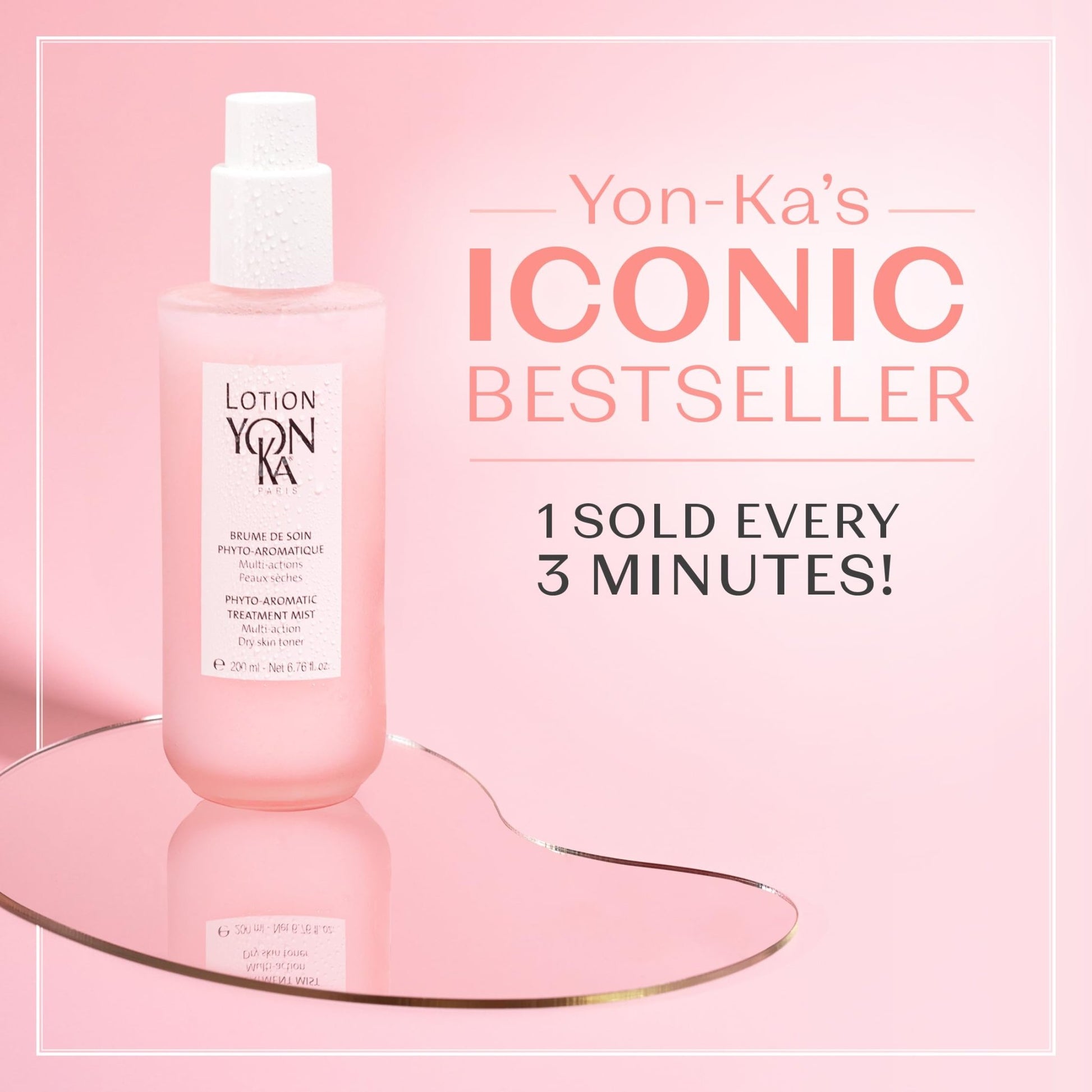 Yon - Ka Lotion PS Hydrating Face Toner (Dry & Sensitive Skin) Daily Face Mist to Refresh and Purify with Quintessence Essential Oils - 7DAY'S