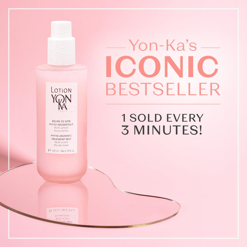 Yon - Ka Lotion PS Hydrating Face Toner (Dry & Sensitive Skin) Daily Face Mist to Refresh and Purify with Quintessence Essential Oils - 7DAY'S