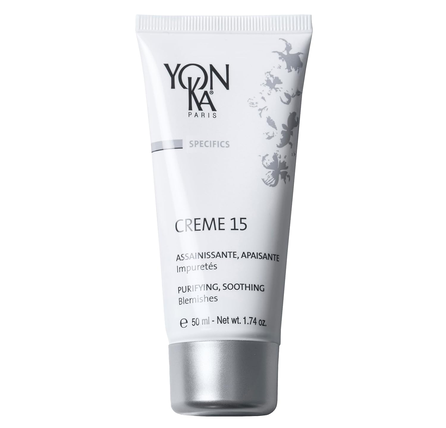 Yon - Ka Specifics Creme 15 (50ml) Acne Treatment Cream to Purify and Balance Blemish Prone Skin, Soothe Irritation with Chamomile, Paraben - Free - 7DAY'S