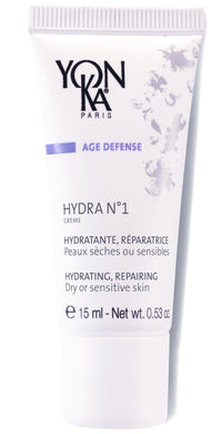 Yonka Daily Reparative Moisturizer, Hydra No. 1 Creme - Rich Anti - Aging Skincare with Hyaluronic Acid, Vitamins A, C & E for Dry Skin, Paraben - Free - 7DAY'S