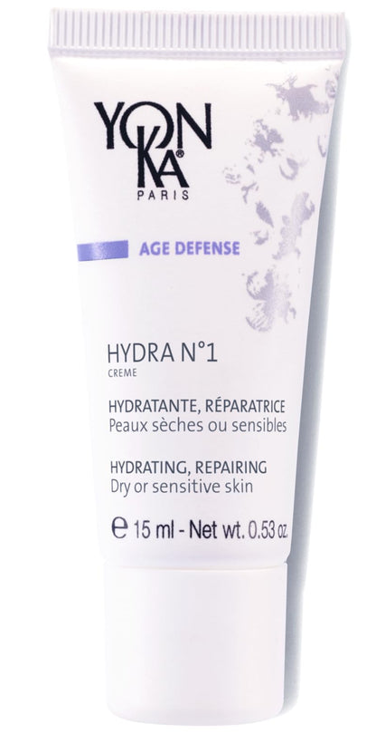 Yonka Daily Reparative Moisturizer, Hydra No. 1 Creme - Rich Anti - Aging Skincare with Hyaluronic Acid, Vitamins A, C & E for Dry Skin, Paraben - Free - 7DAY'S