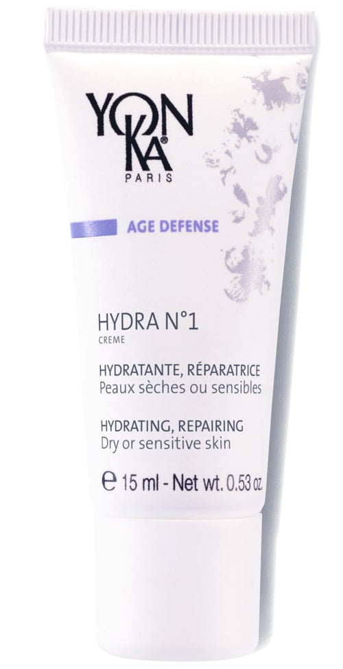Yonka Daily Reparative Moisturizer, Hydra No. 1 Creme - Rich Anti-Aging Skincare with Hyaluronic Acid, Vitamins A, C & E for Dry Skin, Paraben-Free