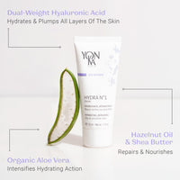 Yonka Daily Reparative Moisturizer, Hydra No. 1 Creme - Rich Anti - Aging Skincare with Hyaluronic Acid, Vitamins A, C & E for Dry Skin, Paraben - Free - 7DAY'S