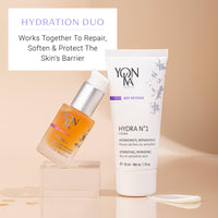 Yonka Daily Reparative Moisturizer, Hydra No. 1 Creme - Rich Anti - Aging Skincare with Hyaluronic Acid, Vitamins A, C & E for Dry Skin, Paraben - Free - 7DAY'S