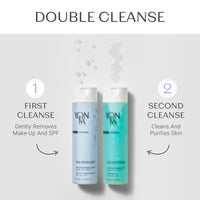 Yonka Gel Face Cleanser, Gentle Foaming Face Wash and Makeup Remover, Natural Plant - Based Formula to Purify Pores and Balance Skins pH, Acne Prone and Oily Skin, Paraben - Free - 7DAY'S