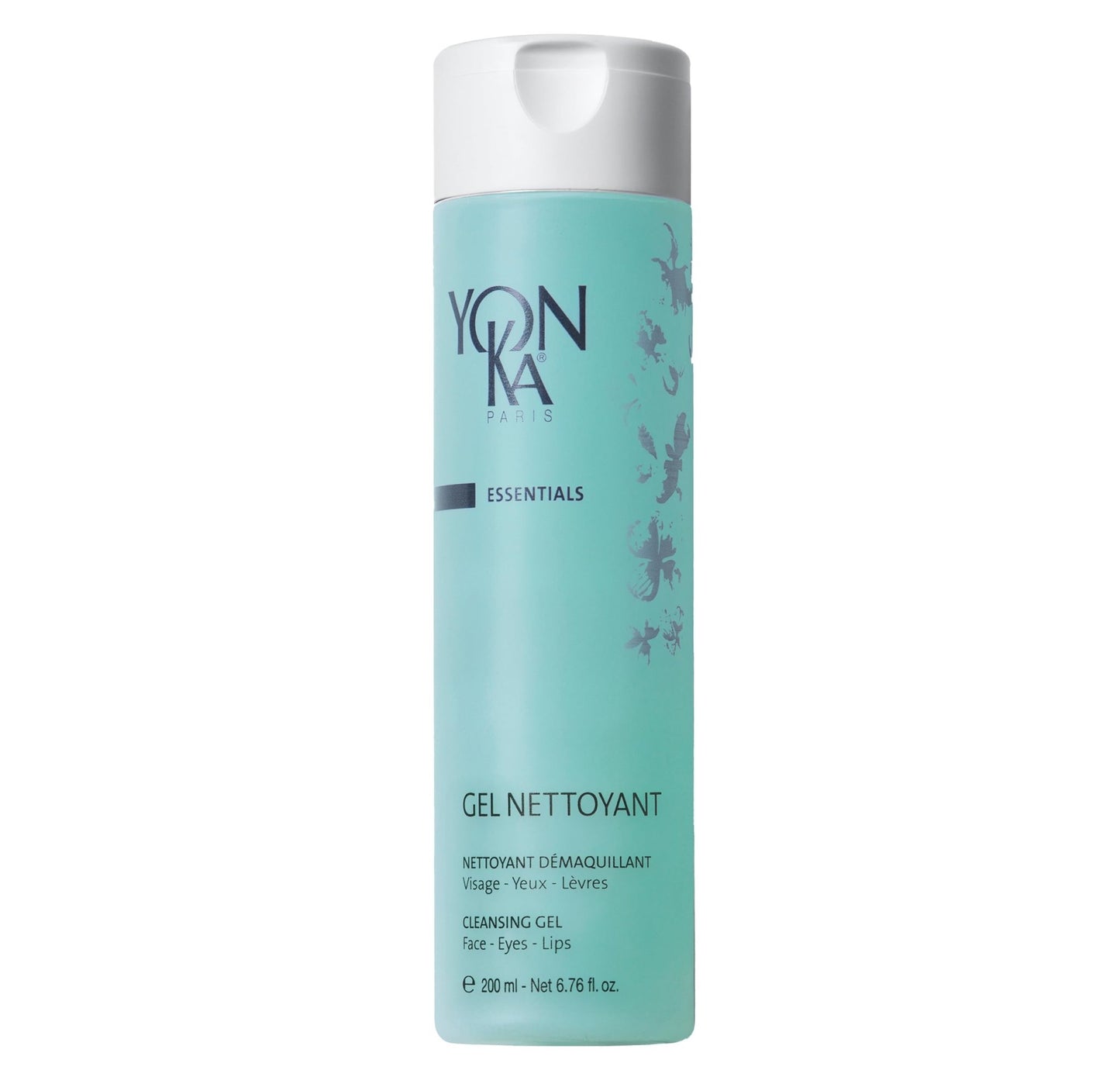Yonka Gel Face Cleanser, Gentle Foaming Face Wash and Makeup Remover, Natural Plant - Based Formula to Purify Pores and Balance Skins pH, Acne Prone and Oily Skin, Paraben - Free - 7DAY'S