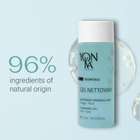 Yonka Gel Face Cleanser, Gentle Foaming Face Wash and Makeup Remover, Natural Plant - Based Formula to Purify Pores and Balance Skins pH, Acne Prone and Oily Skin, Paraben - Free - 7DAY'S