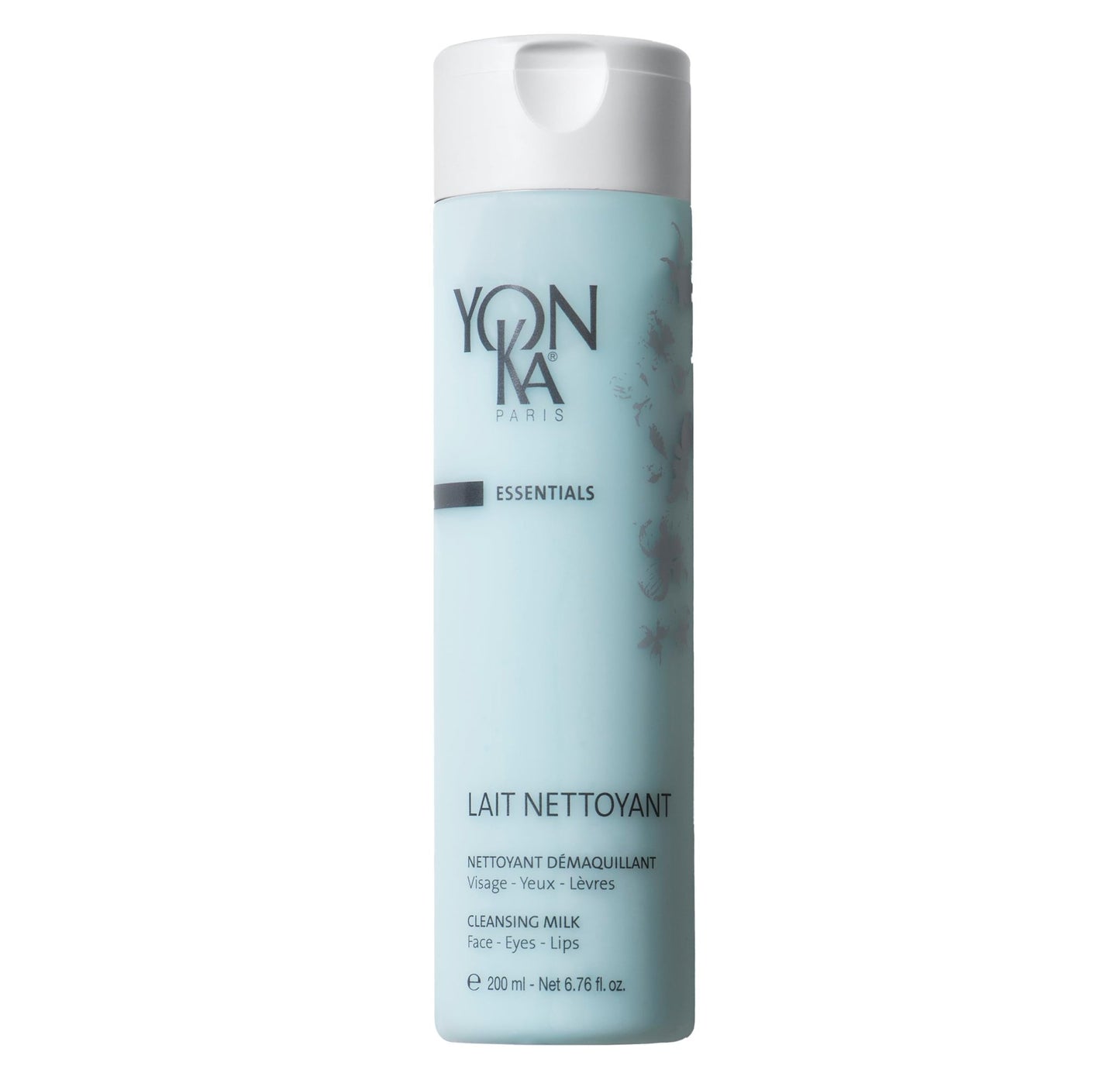 Yonka Lait Nettoyant Facial Cleanser, Gentle Milk Cleanser & Makeup Remover, Daily Plant Based Wash, Moisturize and Balance Skins pH, All Skin Types, Paraben - Free - 7DAY'S