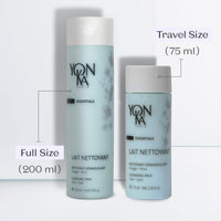 Yonka Lait Nettoyant Facial Cleanser, Gentle Milk Cleanser & Makeup Remover, Daily Plant Based Wash, Moisturize and Balance Skins pH, All Skin Types, Paraben - Free - 7DAY'S