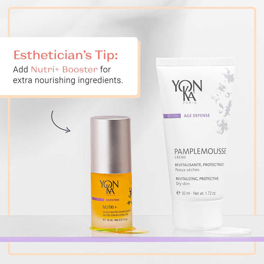 Yonka Pamplemousse Face Cream, Daily Hydrating Face Moisturizer, Lightweight Lotion with Vitamin C, Paraben - Free - 7DAY'S