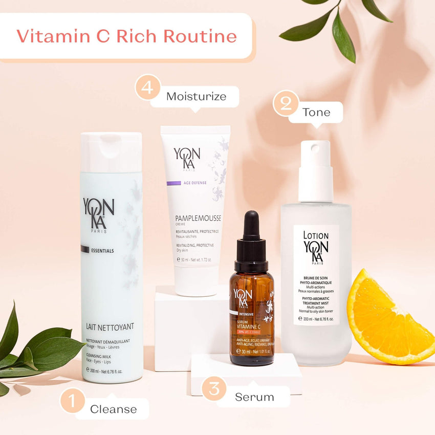 Yonka Pamplemousse Face Cream, Daily Hydrating Face Moisturizer, Lightweight Lotion with Vitamin C, Paraben - Free - 7DAY'S