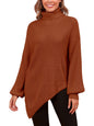ZAFUL Women Christmas Sweater Oversized Pullover Sweaters Casual Loose Long Sleeve Knit Tops - 7DAY'S