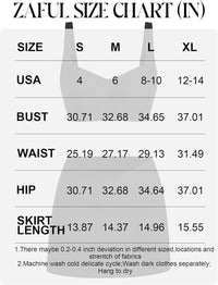 ZAFUL Women Swim Skirt High Waisted Bikini Sets Two Piece Tummy Control Swim Suit 2025 Slimming Bathing Suit Curvy Swimwear Black L - 7DAY'S