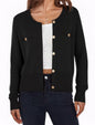 ZAFUL Womens Fall Button Up Cardigan 2025 Lightweight Crew Neck Open Front Long Sleeve Knit Sweater Blazers - 7DAY'S