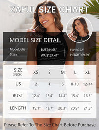 ZAFUL Womens Summer Halter Tops Striped Y2K Sleeveless Racerback Slim Fitted Stretchy Knit Cami Tank Tops - 7DAY'S