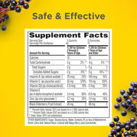 Zarbee’s Kids Elderberry Immune Support* Gummies, Daily Vitamins A C D3 E & Zinc, Real Elderberry Extract, Gelatin & Gluten Free, No Artificial Flavors, Natural Berry Flavor, Ages 2+, 42 Ct Bottle - 7DAY'S