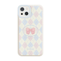 Zhitai is applicable to Apple mobile phone case 14 plain leather case; iphone13Pro Tiktok hot sale xsmax bow 78p - 7DAY'S
